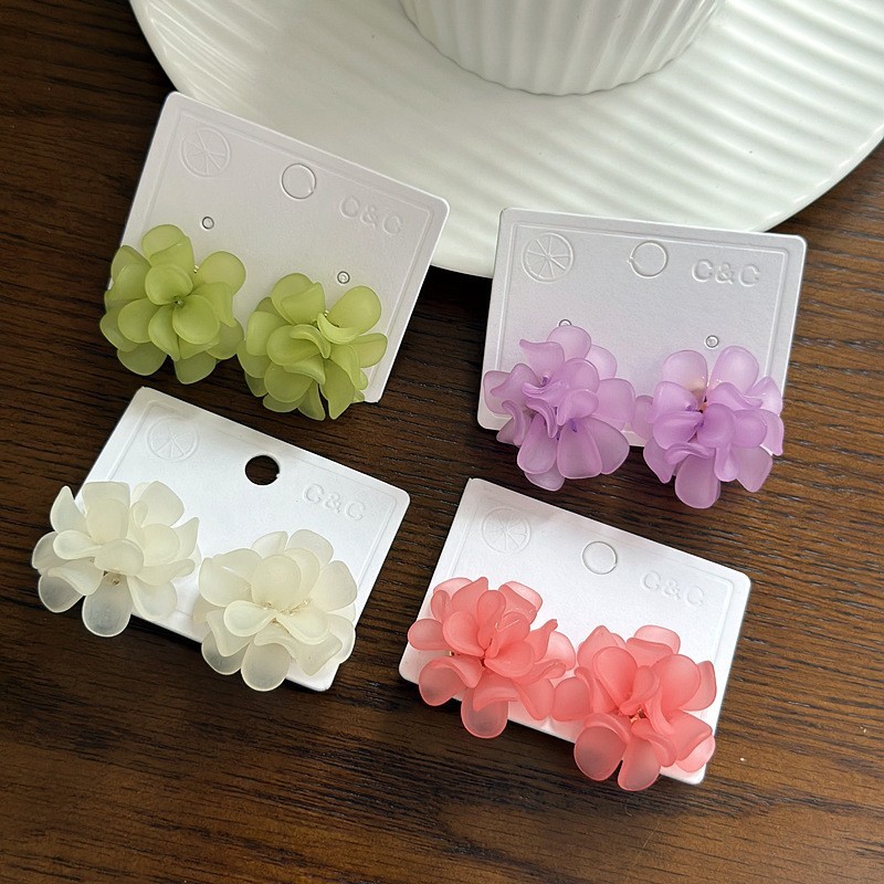 Plant Support Stake - Boucles d'oreilles en argent 925 pour