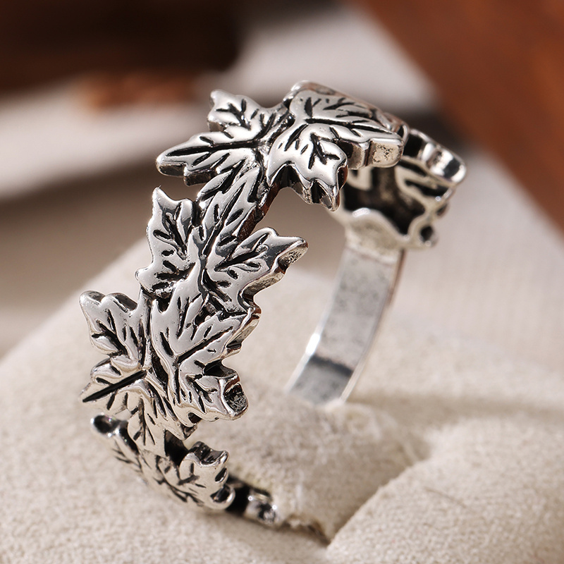 Bague pour femme plaquée argen - Fiddle Leaf Fig avis et prix