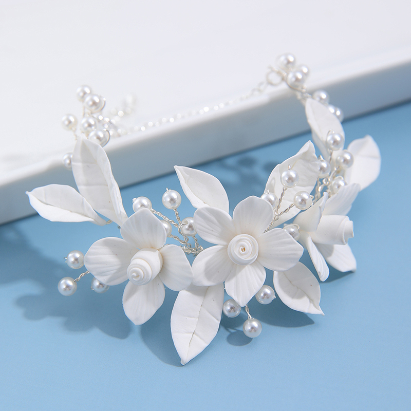 Ins – Bracelet de mariée en fo - Snake Plant Ceramic avis et prix