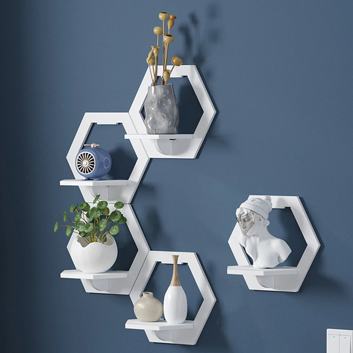 Étagère murale hexagonale sans - Terracotta Pot avis et prix