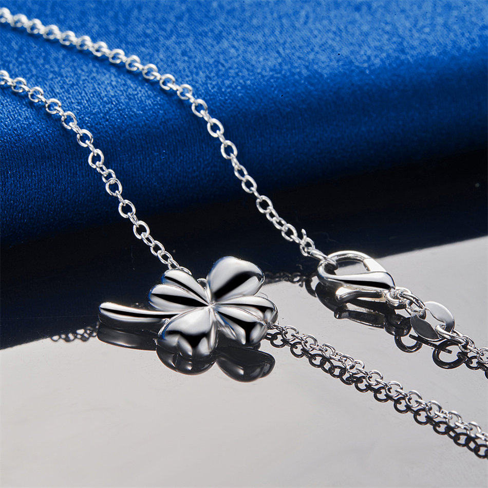 Collier avec pendentif trèfle  - Snake Plant avis et prix