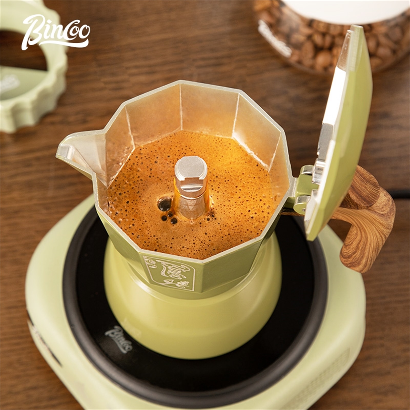 Bincoo Premium Moka Pot Set 6  - Pothos avis et prix