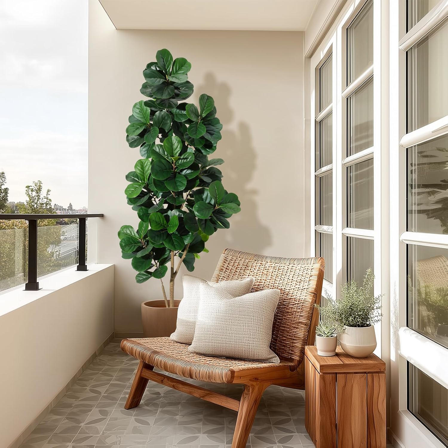 Arbre de figue artificiel avec - Fiddle Leaf Fig avis et prix
