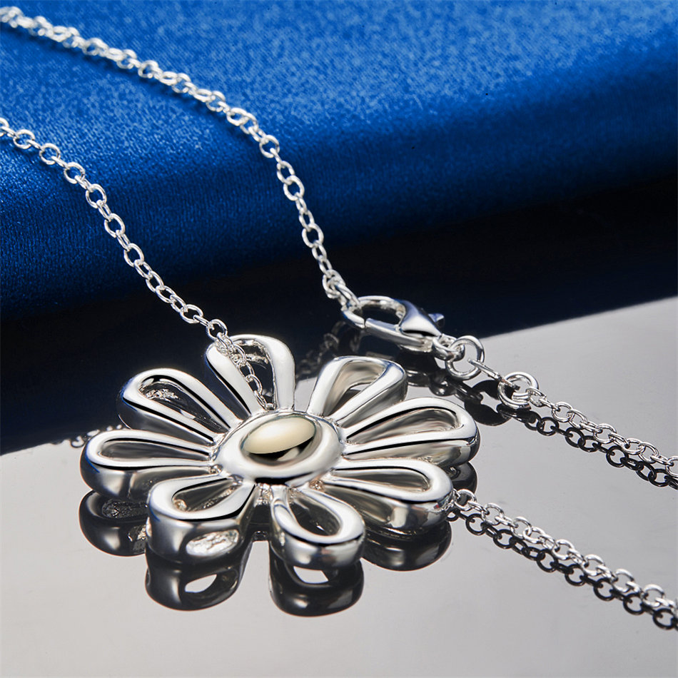 Collier avec pendentif fleur e - Snake Plant avis et prix